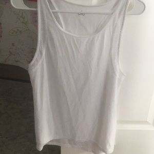 Alo white tank top